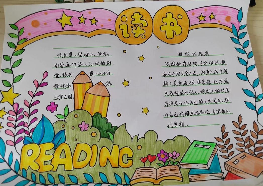 手抄报制作：好书推荐步骤解析