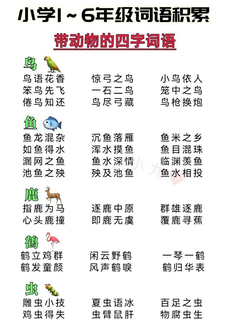 动物之美成语盘点：吉祥寓意，成语中的动物风采